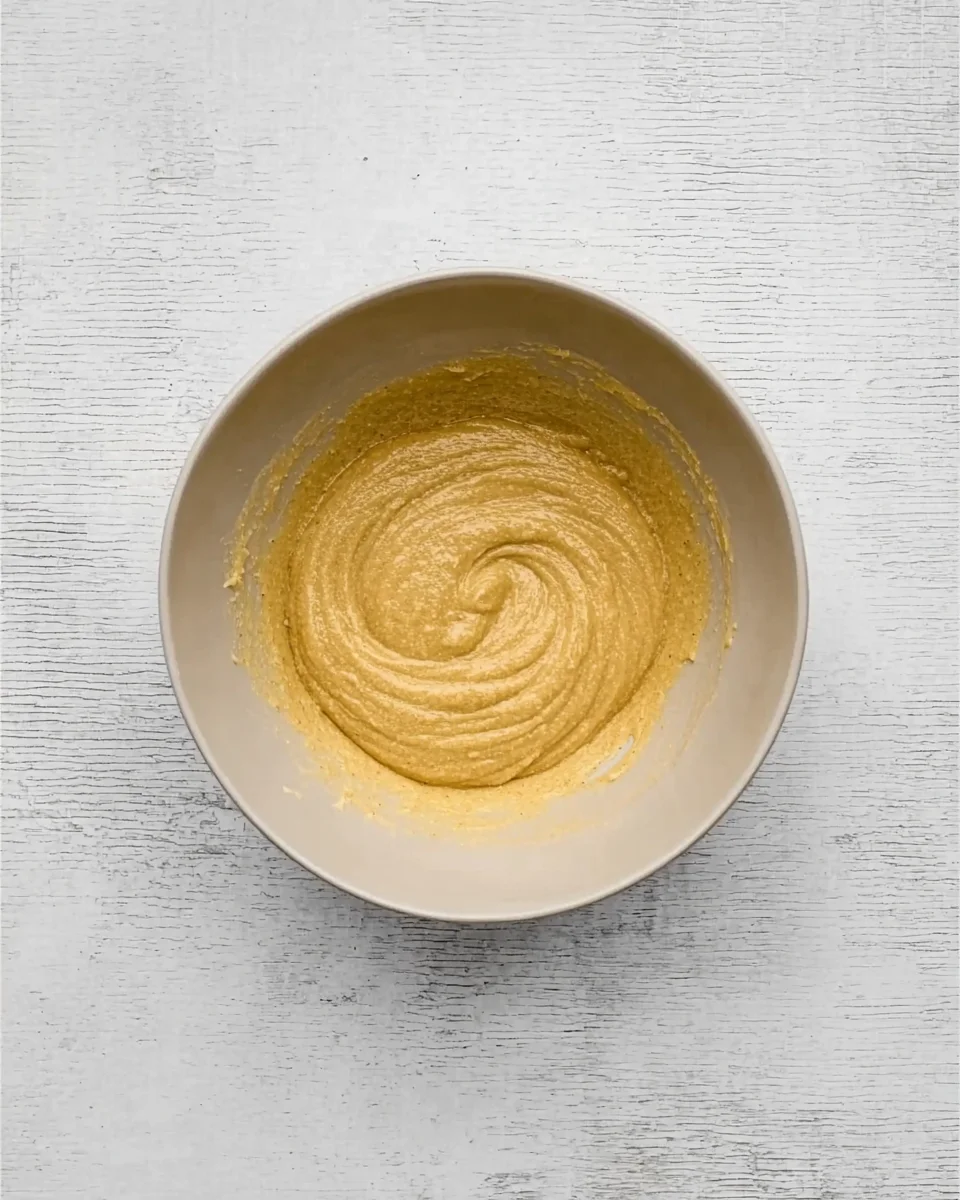 Mix all the wet ingredients in a bowl.