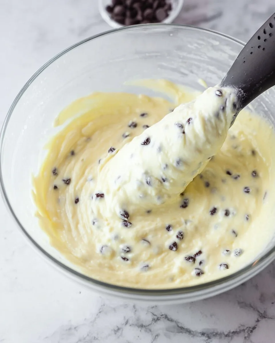 Cannoli filling in a bowl