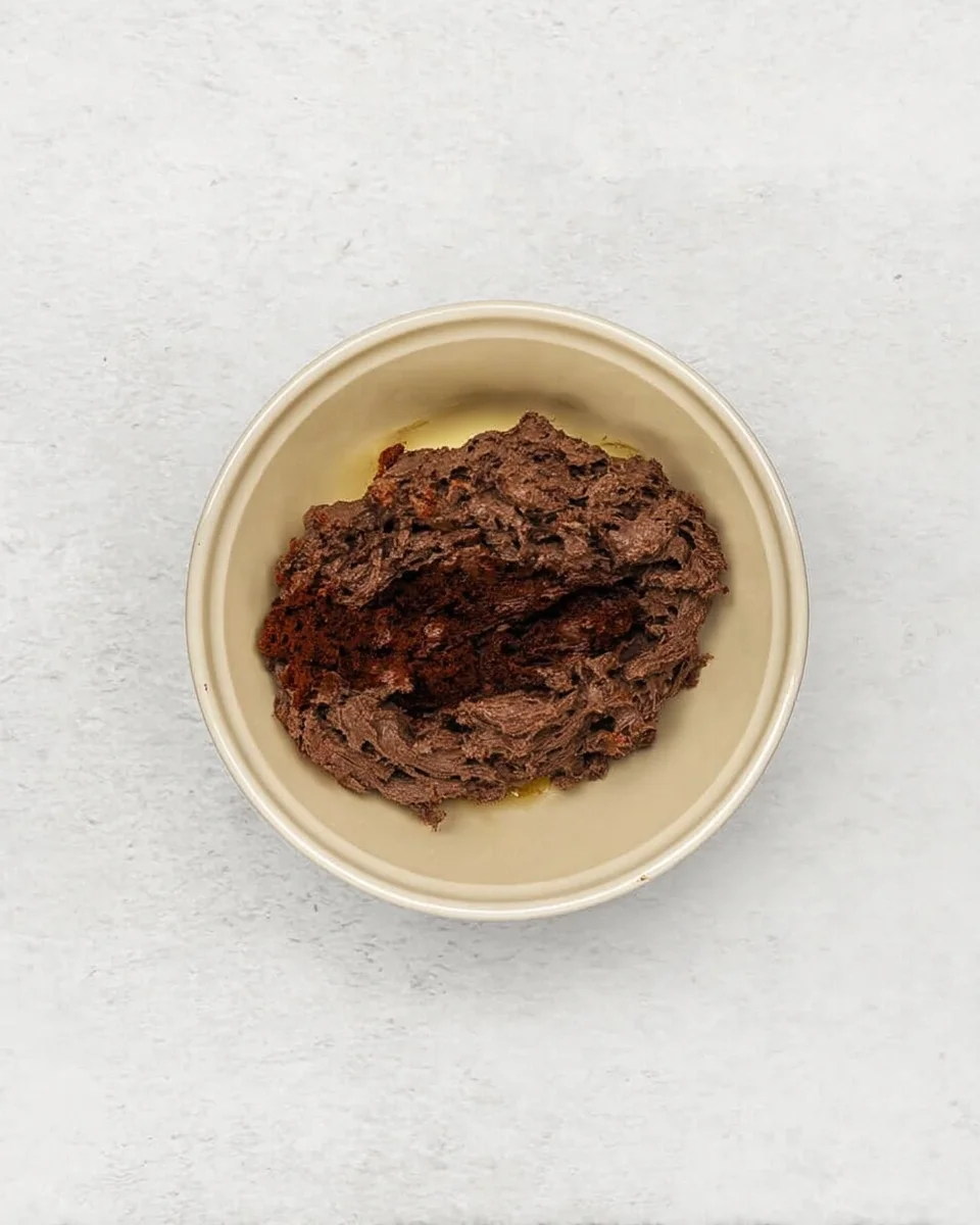 All ingredients mixed in a bowl.