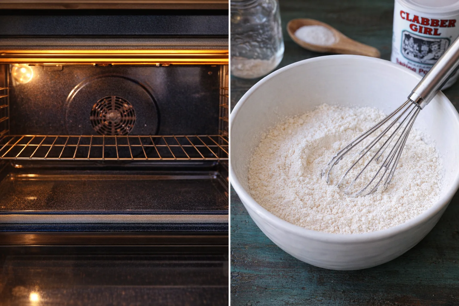 step-process-placeholder-1-2.png Oven temperature set to 400°F beside a bowl where dry ingredients are whisked.